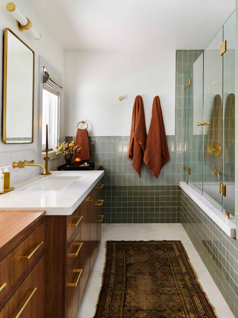 bath remodel and planning by emily henderson