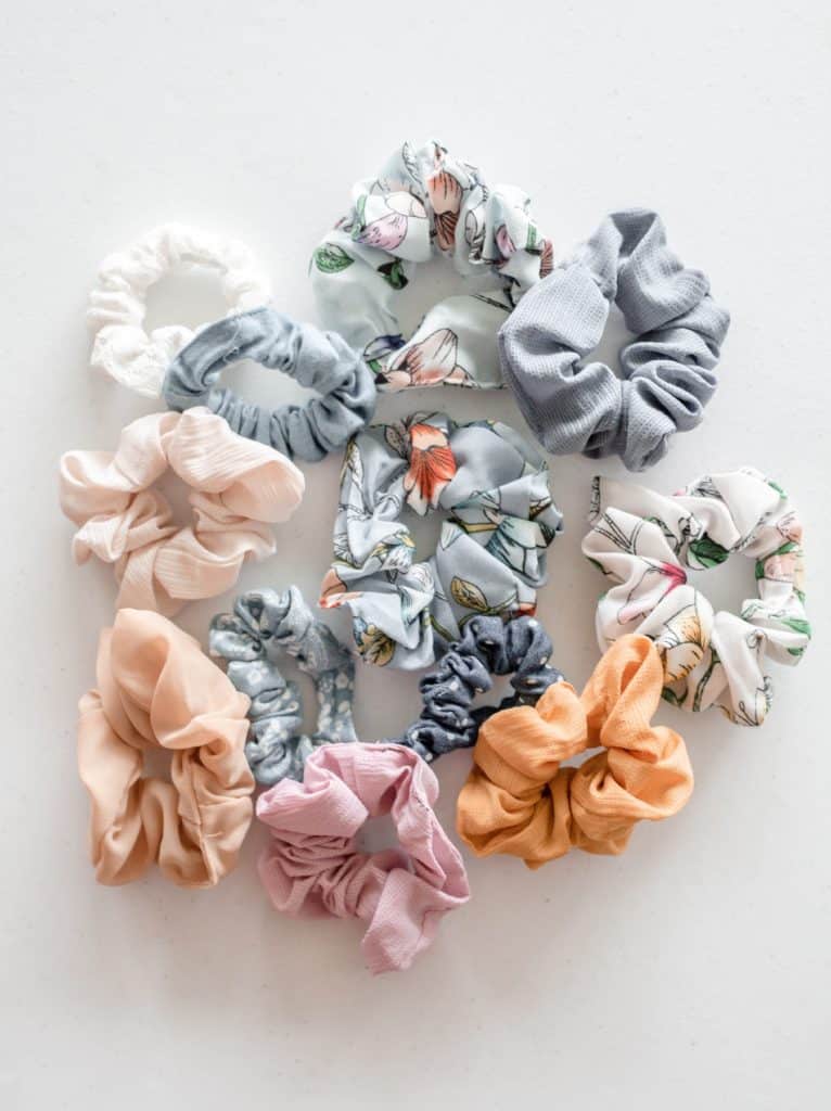 pattern scrunchie