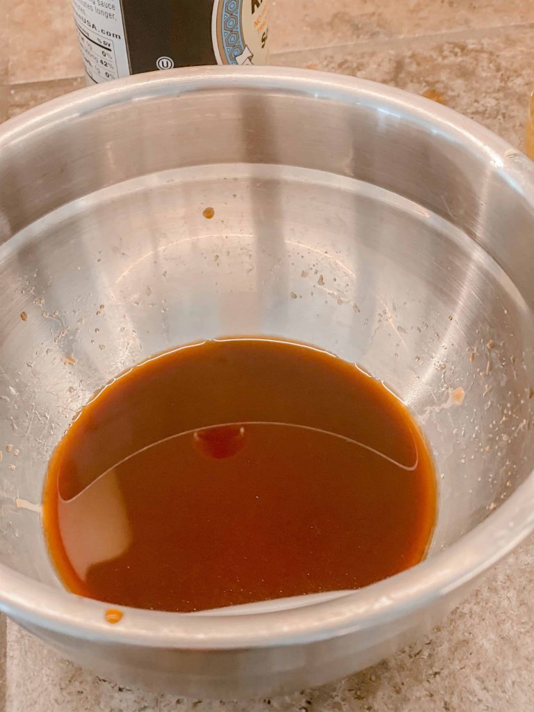 soy sauce mixture