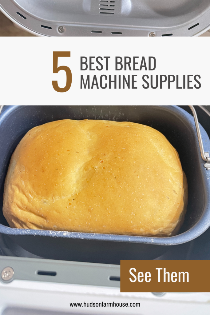 5 best bread machine supplies for your home